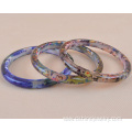 Plastic Bangle With Patterns Printed Resin Bangles For Women